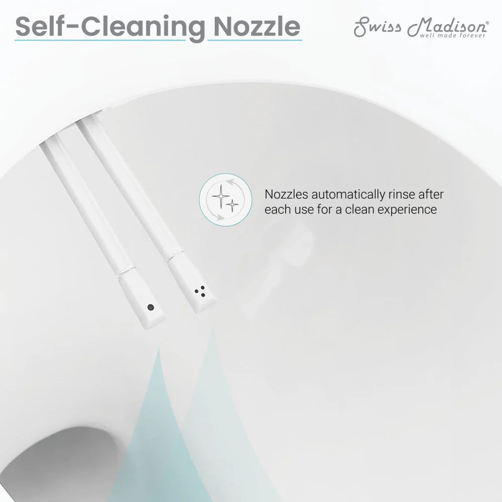 Aqua Non-Electric Smart Toilet Seat Bidet by Swiss Madison